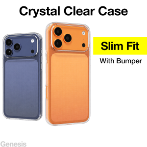 Genesis iPhone 18 Pro Max Case 18 Pro 17 Pro Max 17 Pro 17 16 Pro Max 16 Pro 16 15 14 Clear Thin Phone Casing Cover
