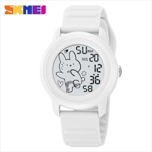 Jam Tangan Digital Wanita SKMEI 2217 WHITE Water Resis 30M