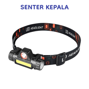 Miloku Senter Mini Pocketman LED 2000 Lumens 3 Mode SWAT Police Flashlight Waterproof Tahan Air Api Outdoor Super Terang