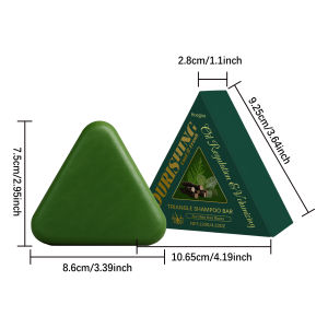 🔥100% Effective Arborvitae Leaf Usman Grass Hair Growth Bar with Polygonum Multiflorum Extract for Blackening Hair Controlling Oil Removing Dandruff and Promoting Fluffy Hair Gentle Shampoo Bar Relieves Scalp Itching Soap Anti Hair Loss 120g