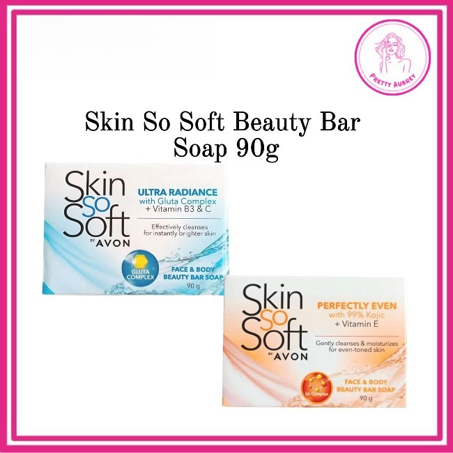 AVON CARE and SKIN SO SOFT Bar Soap - Ultra Glutathione Silky Moisture and  Kojic 90g Travel Size Body Soap Firming Anti-Aging Soap - Lazada