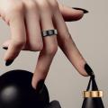 R02 Smart Ring Fitness Tracker Ring 5.0 Bluetooth-Compatible Sleep Monitor IP68 & 5ATM Waterproof Wearable for Android for IOS. 