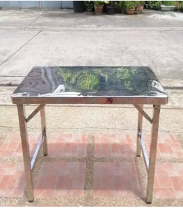 โต๊ะ 304 แท้! มีขั้นตอนการพับสแตนเลส และพับไขว้ การทำโต๊ะ โต๊ะสแตนเลส โต๊ะกินข้าว โต๊ะ พับเยอะ โต๊ะพับขาย มีสายโต๊ะ โต๊ะสแตนเลสพับได้ สำหรับการทำงาน โต๊ะครัว