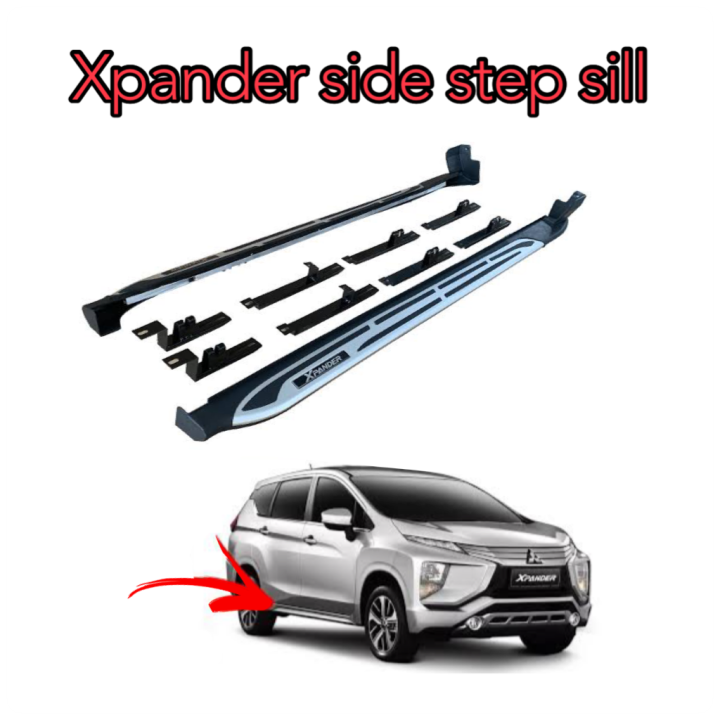 CPA CAR RUNNING BOARD SIDE STEP FOR MITSUBISHI XPANDER 1 PAIR (GOOD