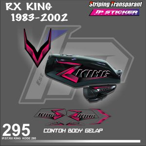 RX KING 1983-2002 (COD) STIKER STRIPING MOTOR YAMAHA RX KING HOLOGRAM DAN TRANSPARAN