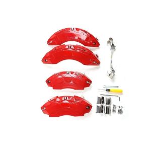kkmf 4PCS Aluminum Alloy Brake Caliper Cover for Tesla Model X 2023 Wheel Hub Decoration Accessories H5K8Q