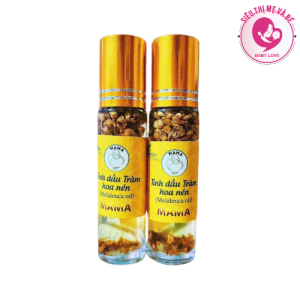 Dầu tràm ngâm hoa nén dạng lăn chai 10ml