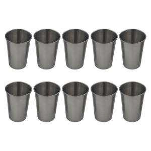 10 cái bền thép không gỉ ly uống nước ổn định thép không gỉ drinkware ổn định cốc bia cho chất lượng lối sống