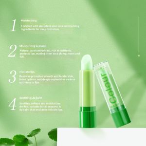 Son dưỡng môi đổi màu với chiết xuất dưa chuột và cà rốt cho đôi môi mềm mại đầy đặn cả ngày