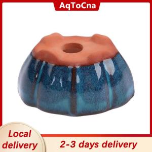 [COD] AqToCna Ship within 24 hours Chinese Style Bonsai Flowerpot Ceramic Craft Plant Pot Planter Home Decor