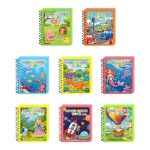 Kids Magical Water Drawing Book Reusable Coloring and Doodling Book Set for Children Creative Play Art Learning Toy