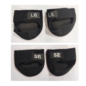 VTTO 1 Pair Back Heel Protective Sleeve Heel Pad Velcro Adjustable Gel Protective Socks Heel Protectors Arch Wrap Support Foot Relief Pain Relief Plantar Fasciitis