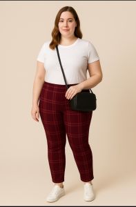 LEGGING PANJANG WANITA SCUBA MOTIF KOTAK TARTAN TERBARU 2022 BB SAMPE 90KG -CELANA PANJANG WANITA KOTAK JUMBO-CELANA SANTAI SEHARI HARI-CELANA PANJANG JUMBO MOTIF KOTAK