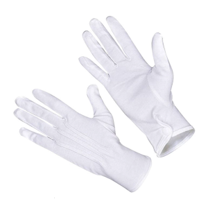Adult Size White Gloves for Art Show Uniform Party Show Party Stage Show Formal Uniform Wear Accessories