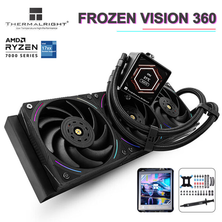 Thermalright Frozen Vision 240/360 Black Watercooled LCD Square Screen