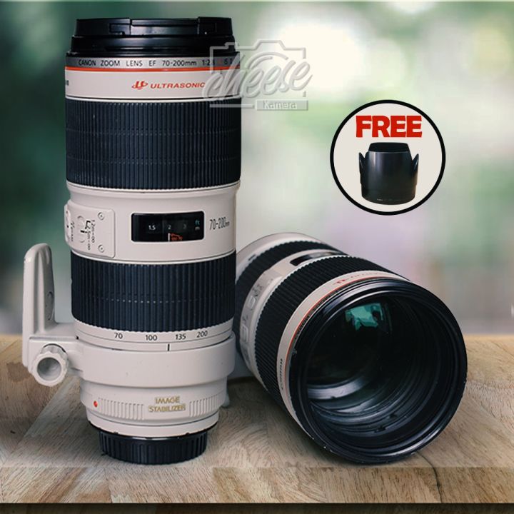 CANON 70-200MM L IS II USM IMAGE STABILIZER LENSA TELE BOLA