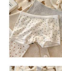 Y&C Ready Stock Womens Premium Cotton Boxer Briefs with Extended Crotch Design Safety Pant PBX03