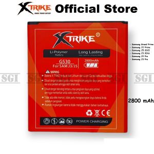 Baterai XTRIKE Double Power Samsung Galaxy J5 2015 J500 Batre Batrai Battery Handphone HP Dual
