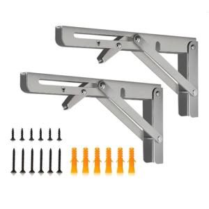 Thép Không Gỉ Có Thể Điều Chỉnh Kệ Treo Tường Có Thể Gập Lại Khung kệ Cho Tổ Chức Pantries Kệ Nhà Để Xe Lưu Trữ