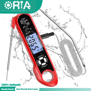 ORIA Nhiệt kế thực phẩm kỹ thuật số dài 5.9 inch màn Hình LCD hàng chính hãng