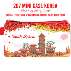South Korea Dompet Landmark Souvenir Suvenir Oleh Oleh Mini Wallet Negara Dompet Panjang Pouch Mouse Pad Korea Selatan