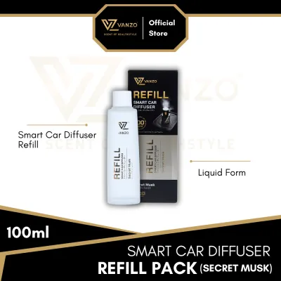 VANZO Smart Car Diffuser Refill Pack (English Pear & Freesia) 100ml
