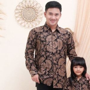 Baju batik couple keluarga seragam keluarga 2 3 4 orang baju keluarga modern / baju batik seragam pesta pernikahan / kaisa batik keluarga