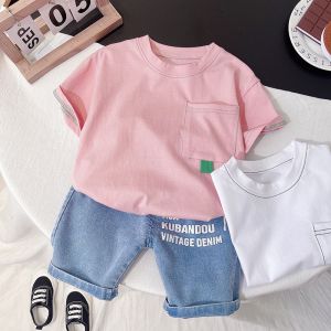 0-5y Top+shorts sets Short sleeve Clothes Sets for Boys sets Summer fashion