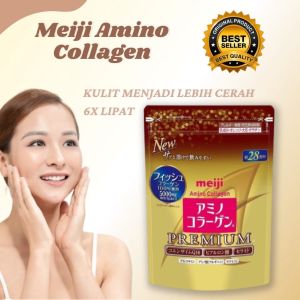 Meiji Amino Collagen Premium Gold Refill 28 Days/Meiji Premium/Meiji Amino Collagen 196 gram