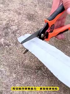 Strength Aviation Snips Straight And Curved Cut For Metal Sheet Cutting Hardware Tools
