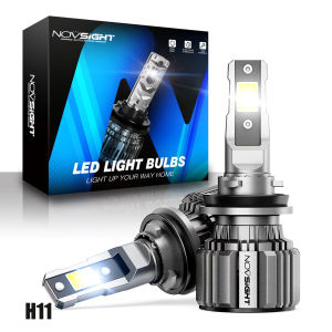 Novsight New Arrival N35 LED Car Headlight 9005(HB3) 9006(HB4) H1 H4 H7 H11 LED Headlight Bulb Kit Fog Light High/Low Beam 6000K Super Bright 50W 10000LM Plug&Play Ready Stock 2 PCS 【2 year warranty + Free Shipping】
