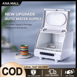 Mini Dishwasher Machine Countertop Dishwasher Tabletop Dishwasher Sterilizing Electronic Dish Dryer