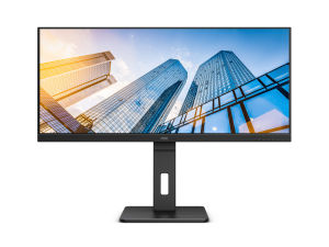 *Local SG Seller* AOC 34" WQHD Monitor (U34P2C) IPS LED 21:9 ULTRAWIDE SPK HDMI 2.0 x 2 DP 1.2 | 3440 × 1440 at 75Hz -– DisplayPort | ● UltraWide 21:9 ● USB-C ● Ultra Narrow Border