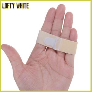 Lofty White 1xToe splints straightener bandage cushioned hammer toe separator
