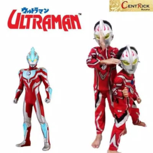 BISA COD / GRATIS TOPENG / BAJU ANAK ULTRAMAN TOPENG / SETELAN ANAK ULTRAMAN