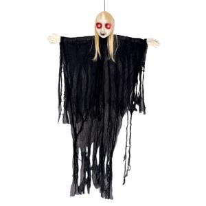 Sound Activated Skeleton With Light up Eye Voice-Activated Skeleton with Sound Effect For Indoor and Outdoor Decoration