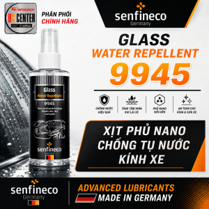 Bình xịt nano chống bám nước kính ô tô Senfineco 9945 Glass Water Repelent dung tích 100ml