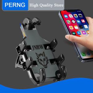 [PERNG] Tehe Universal Upgraded Eight Claws Mobile Phone Holder For Motorcycle Scooter ATV Bicycle E-bike Cell Phone Bracket