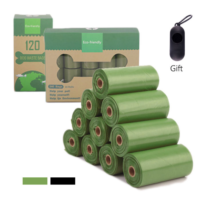 Pet Waste Bags + FREE Bone Dispenser - Black - Downtown Pet Supply