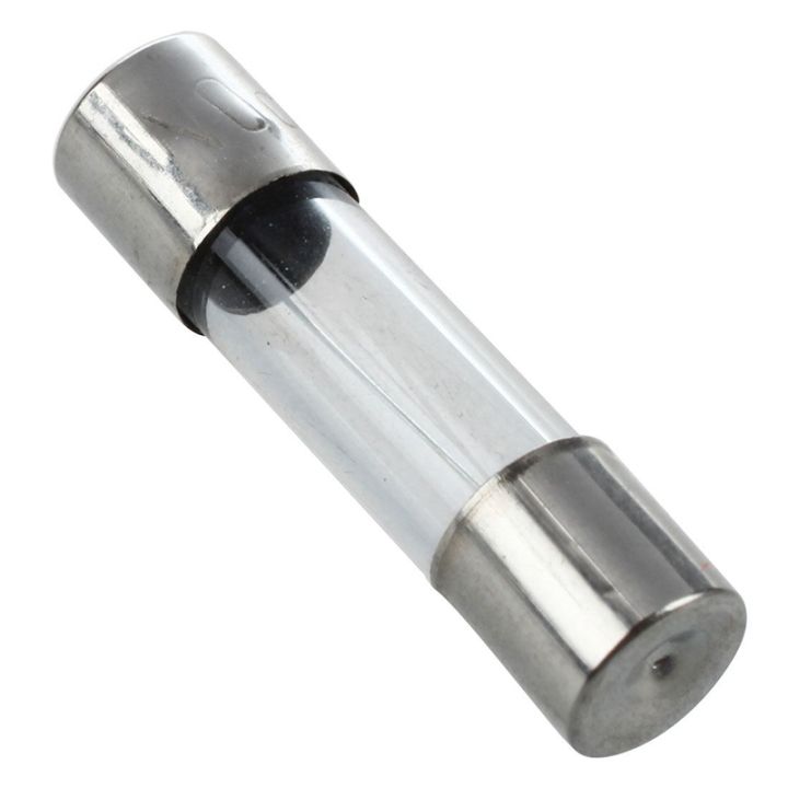 Thread Style Fuses 30 Pcs Electrical Components Glass Tube Fuse 250V 5A & 1x 12mm Thread ...