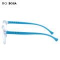 OQ BOGA 6 Colors Anti Blue Light Anti Radiation Kids Computer Glasses Boys Girls Eye Protection Round Frame Silicone Children Eyewear. 