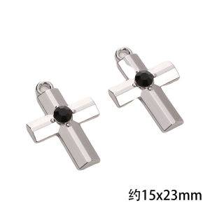 1PC Enamel Zinc Alloy Charm Heart Flower Cross Butterfly Pendants For Handmade Bracelet Necklace Earring Keychain DIY Craft Jewelry Making Accessories