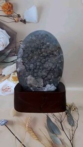 KRISTAL SG: Uruguary Exotic Colour Crystal (乌拉圭。特级彩晶奇石屏风)