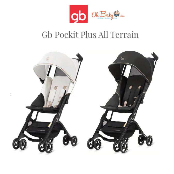 GB Pockit Plus ALL TERRAIN Baby Stroller World Lightweight