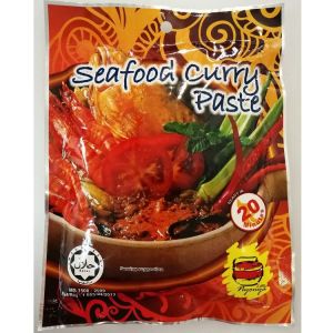 HALAL Little Nyonya - Seafood Curry Paste 250g Pes Kari Makanan Laut Authentic Taste Penang Food No Preservative No Flavouring
