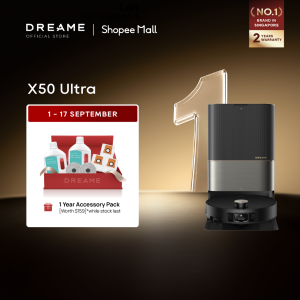 【GRAND LAUNCH】Dreame X60 Ultra Extreme/Master Extreme l X60 Ultra/ Master & X50 Ultra Robot Vacuum | FIRST 10 CM CLIMB ROBOT | 42000Pa Suction Power