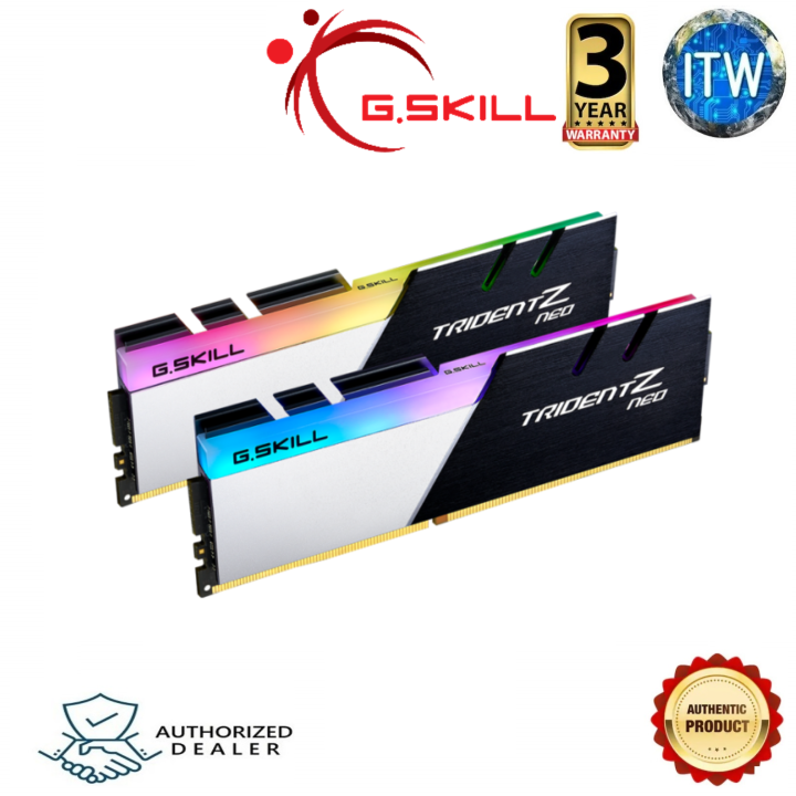 G.SKILL Trident Z Neo (for AMD Ryzen) 32GB (2x16GB) 288-Pin RGB