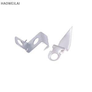 [HAOWEILAI] 100ชิ้นช่อง3D ตัวอักษรแขวนหูสแตนเลสติดตั้งป้ายโลหะอะไหล่ฮาร์ดแวร์สำหรับโฆษณา