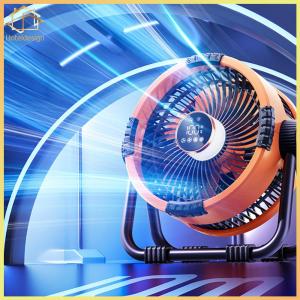 Portable Camping Fan with LED Lantern 20000mAh Rechargeable Battery Powered Fan Table Fan for Outdoor Camping