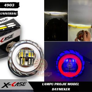 LAMPU DEPAN MOTOR PROJECTOR MODEL DAYMEKER SABIT 2 MATA UNIVERSAL